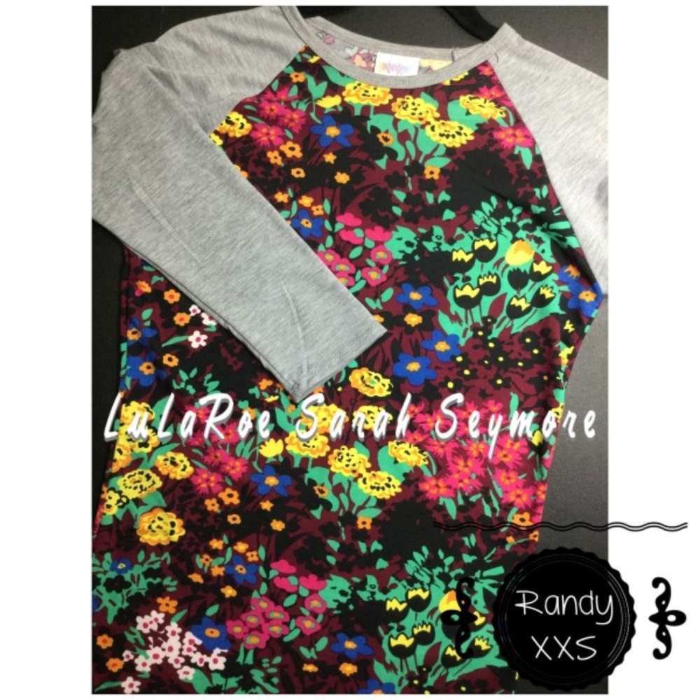 XXS LuLaRoe Randy, Floral, BNWT